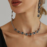 Orvik Crystal Jewelry Set — Geometric Noir Elegance for Every Evening